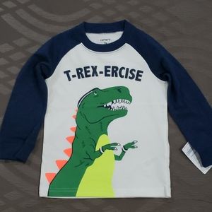 Brand new Carters Dino shirt